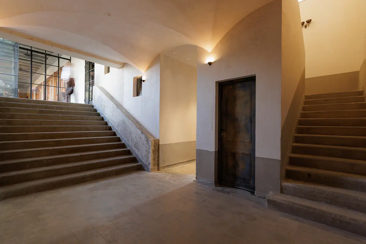 La cage d’escalier